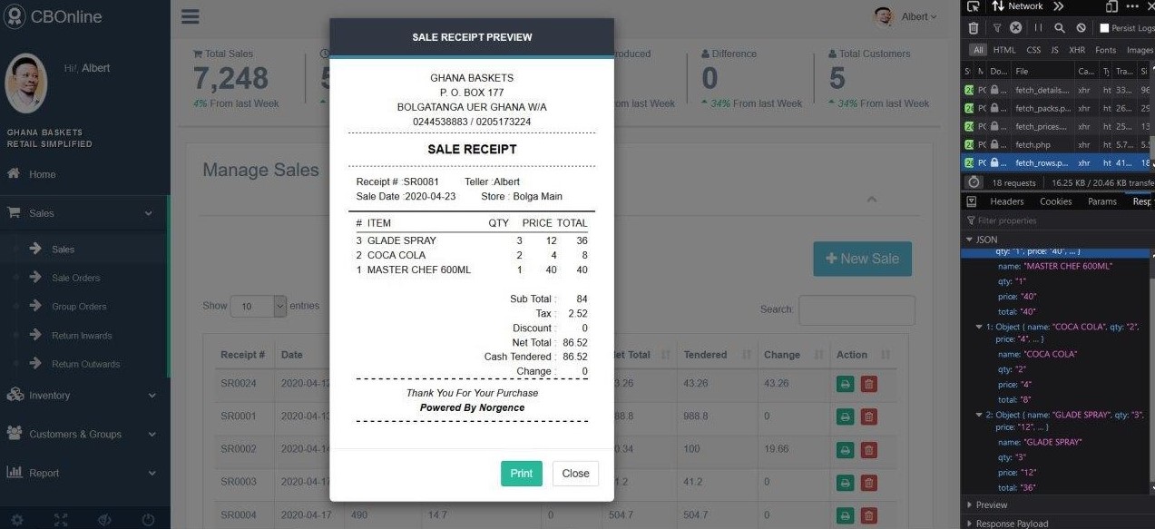 Kuohug POS (Cloudbooks)